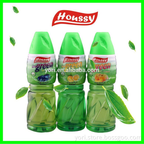High Quality Houssy 500ml Bottled Ice Green Tea Drink